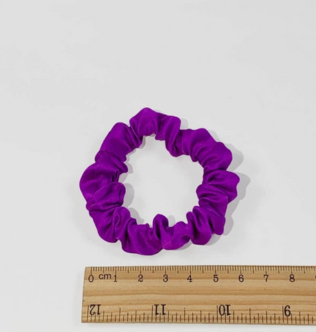 French satin scrunchie